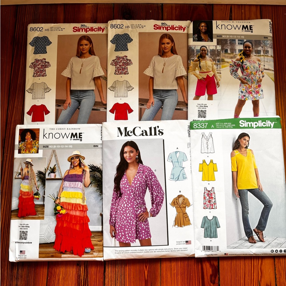Women’s Sewing Pattern Lot